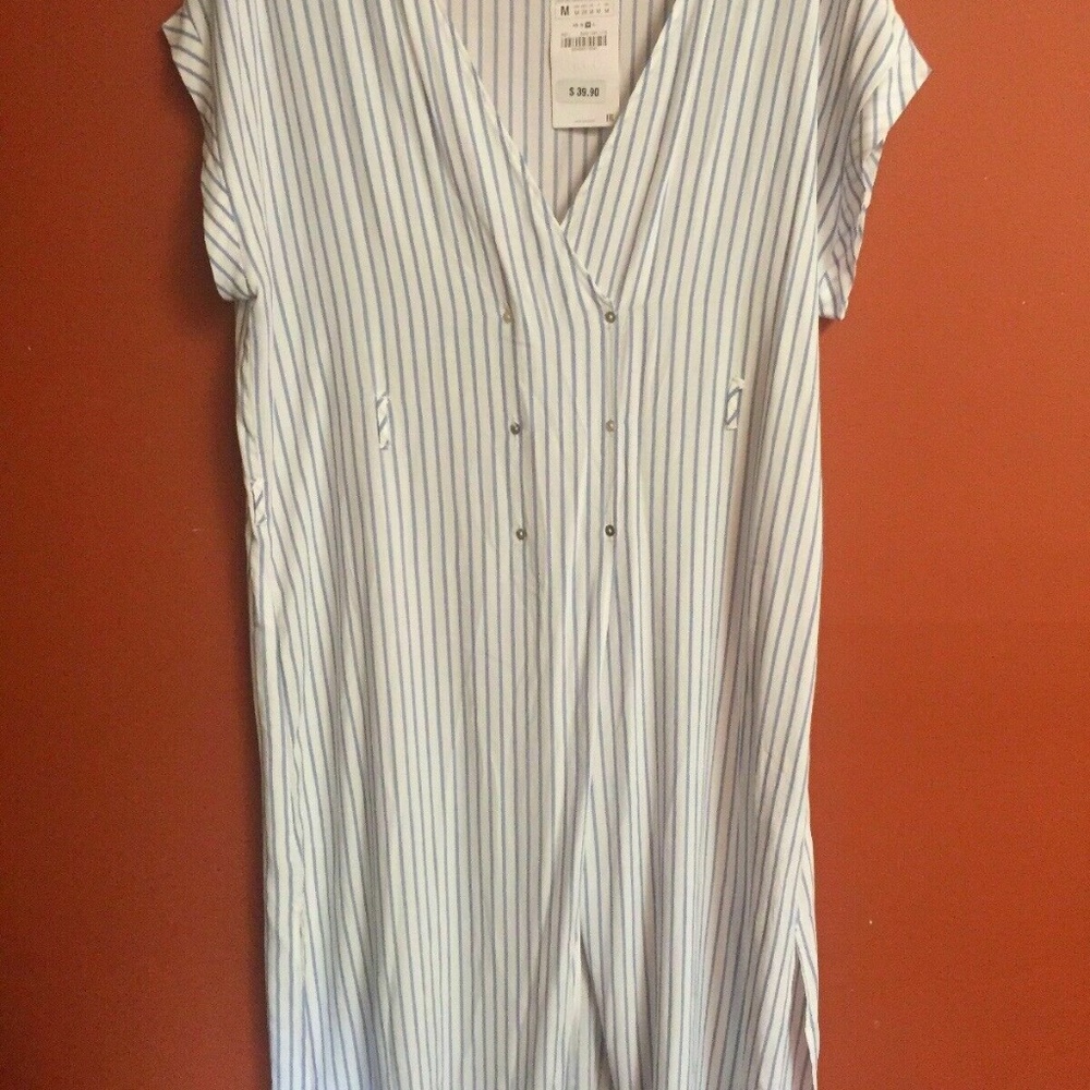 Zara Pinstriped Oversized  m